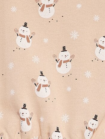 Ensemble imprimé sweat + legging - 2 pièces