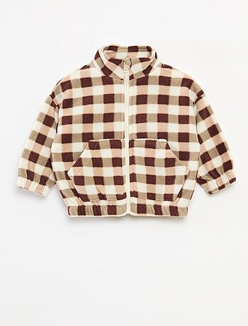 Ensemble jogging en polaire veste zippée + pantalon - 2 pièces