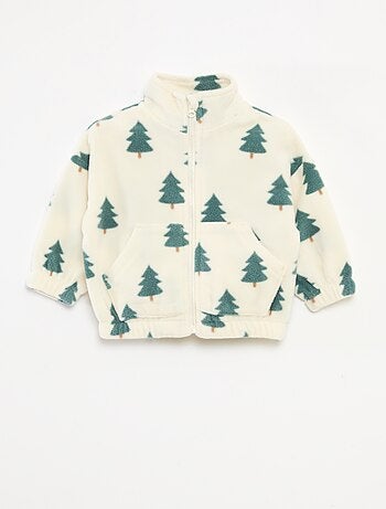 Ensemble jogging en polaire veste zippée + pantalon - 2 pièces