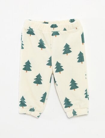 Ensemble jogging en polaire veste zippée + pantalon - 2 pièces