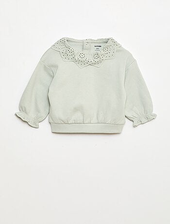 Ensemble jogging + sweat en molleton - 2 pièces