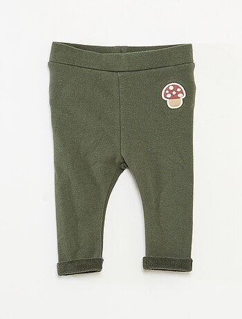 Ensemble legging en tricot animé + chaussettes all-over en coton