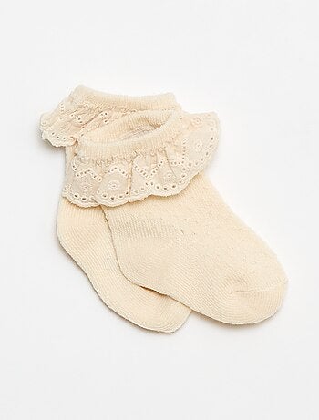 Ensemble Legging fantaisie + chaussette en dentelle