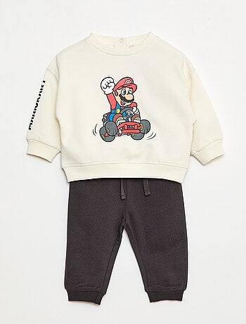 Ensemble 'Mario' 'Nintendo' en coton