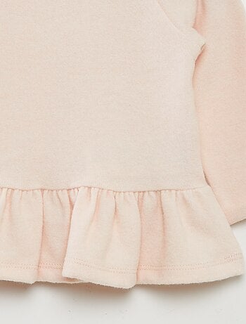 Ensemble pull large volanté + legging - 2 pièces