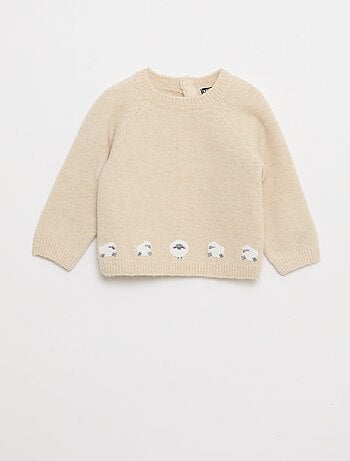 Ensemble pull + pantalon en maille - 2 pièces