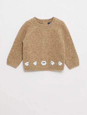 Ensemble pull + pantalon en maille - 2 pièces