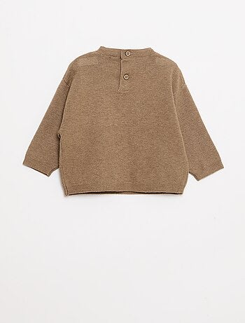 Ensemble pull + pantalon en maille