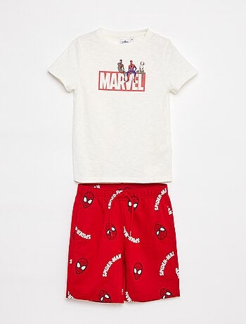 Ensemble pyjama court 'Avengers' - 2 pièces
