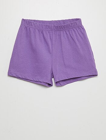 Ensemble pyjama court imprimé - 2 pièces