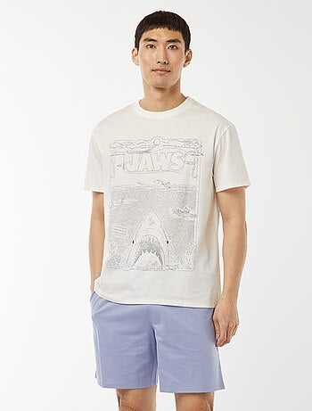Ensemble pyjama court short + t-shirt 'Fast and Furious' - 2 pièces