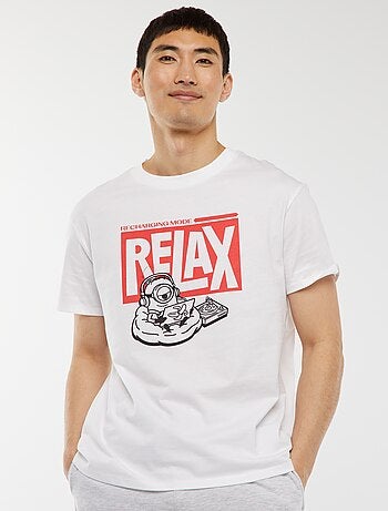 Ensemble pyjama court short + t-shirt 'Fast and Furious' - 2 pièces