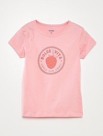 Ensemble pyjama court t-shirt + short - 2 pièces