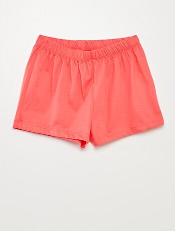 Ensemble pyjama court t-shirt + short - 2 pièces