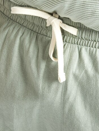 Ensemble pyjama court t-shirt + short - 2 pièces
