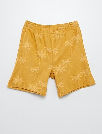 Ensemble pyjama court t-shirt + short avec imprimés - 2 pièces
