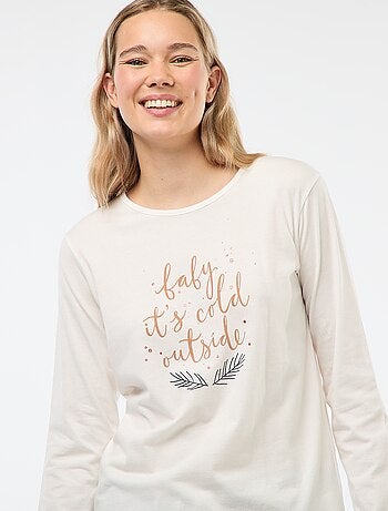 Ensemble pyjama de Noël - 2 pièces