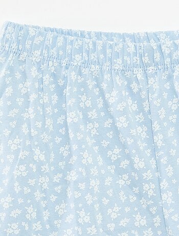 Ensemble pyjama débardeur + short en imprimé - 2 pièces