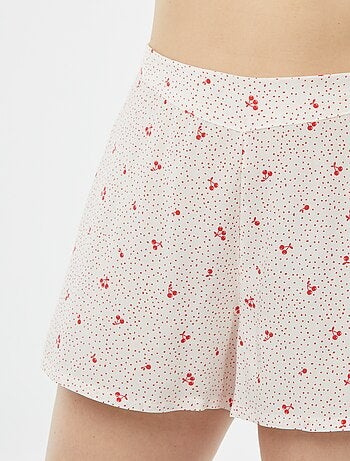Ensemble pyjama débardeur + short imprimé