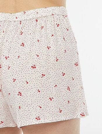 Ensemble pyjama débardeur + short imprimé