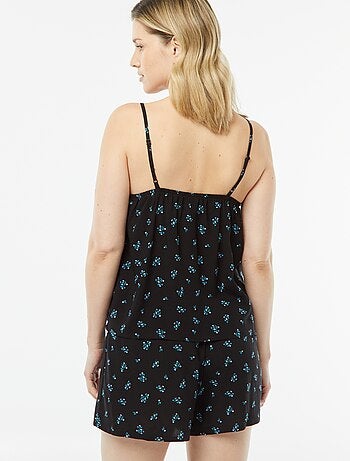 Ensemble pyjama débardeur + short imprimé