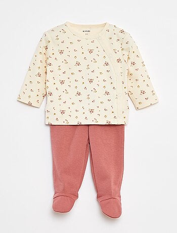 Ensemble pyjama en coton - 2 pièces