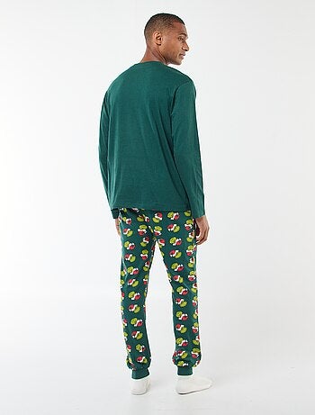 Ensemble pyjama en jersey 'The Grinch'