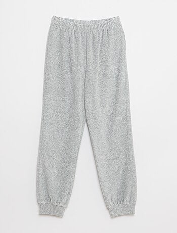 Ensemble pyjama en velours imprimé sweat + pantalon - 2 pièces