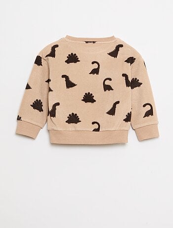 Ensemble pyjama haut + pantalon polaire
