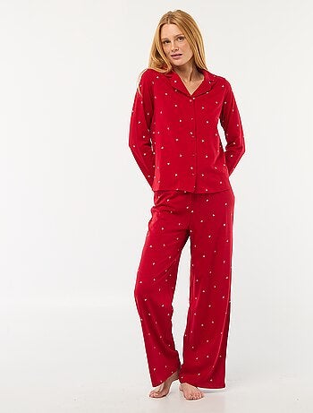 Ensemble pyjama imprimé noeud - 2 pièces