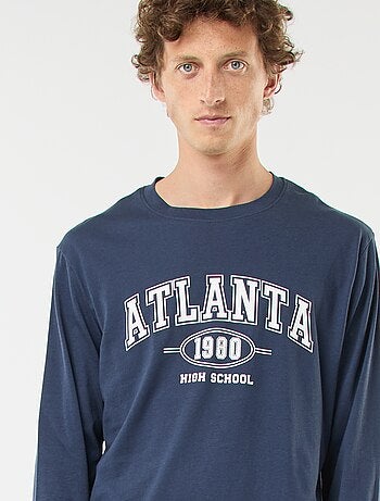 Ensemble pyjama long en jersey t-shirt + pantalon - 2 pièces