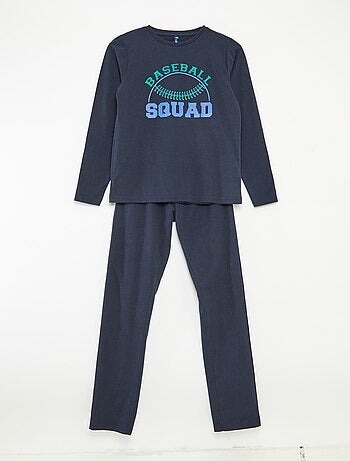 Ensemble pyjama long fantaisie - 2 pièces