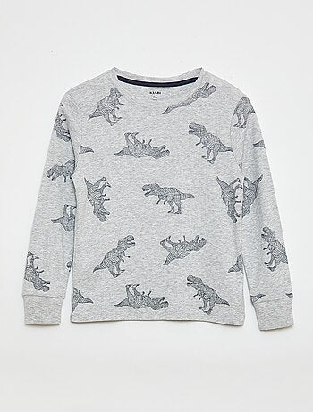 Ensemble pyjama long imprimé - 2 pièces