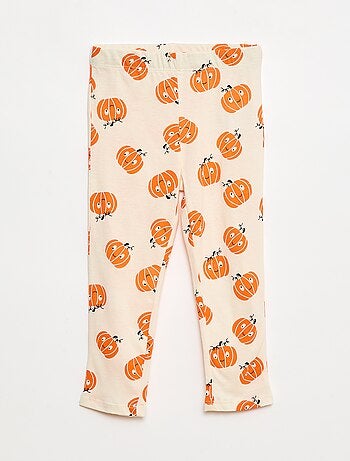 Ensemble pyjama long imprimé 'Halloween' - 2 pièces