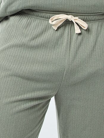 Ensemble pyjama long maille ultra-douce - 2 pièces