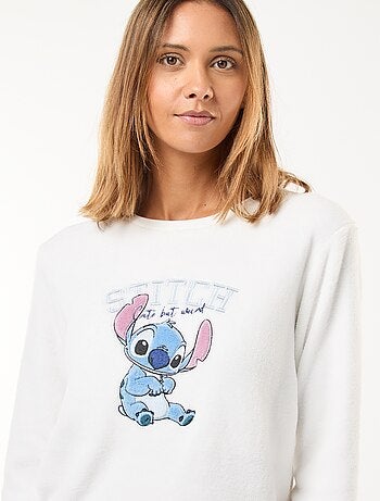 Ensemble pyjama long 'Tic Tac' 'Disney' en polaire - 2 pièces