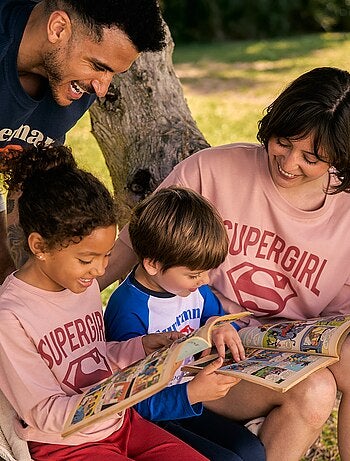 Ensemble pyjama long 'Superman' 'DC Comics' - 2 pièces