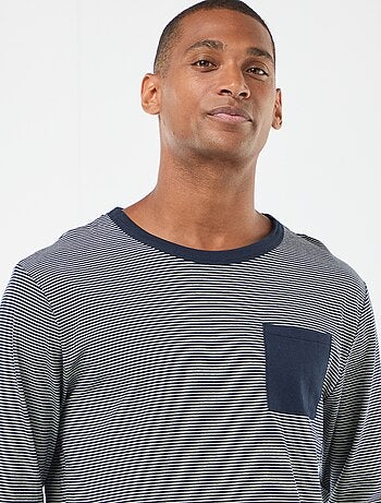 Ensemble pyjama long t-shirt + pantalon - 2 pièces