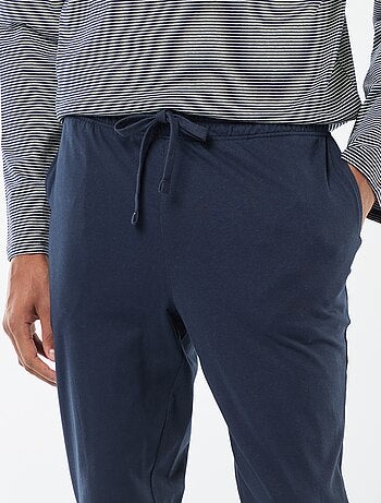 Ensemble pyjama long t-shirt + pantalon - 2 pièces