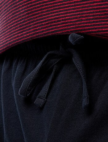 Ensemble pyjama long t-shirt + pantalon - 2 pièces