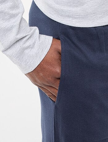 Ensemble pyjama long t-shirt + pantalon - 2 pièces