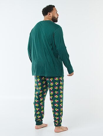 Ensemble pyjama long 'The Grinch' - 2 pièces