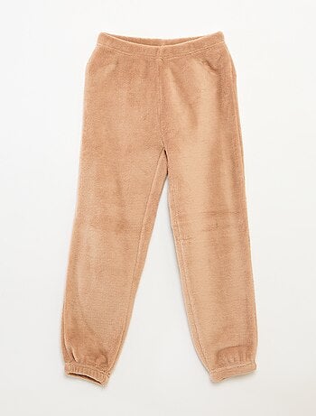 Ensemble pyjama polaire long sweat + pantalon - 2 pièces