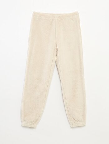 Ensemble pyjama polaire long sweat + pantalon - 2 pièces