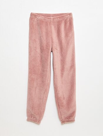 Ensemble pyjama polaire long sweat + pantalon - 2 pièces