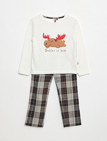 Ensemble pyjama t-shirt + pantalon - 2 pièces