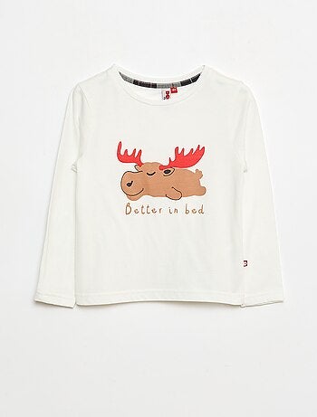 Ensemble pyjama t-shirt + pantalon - 2 pièces