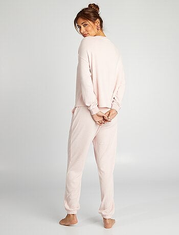 Ensemble pyjama t-shirt + pantalon - 2 pièces