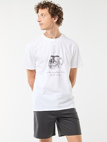 Ensemble pyjama t-shirt + short 'Star Wars' - 2 pièces