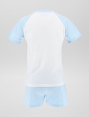 Ensemble pyjama t-shirt + short 'Stitch' - 2 pièces